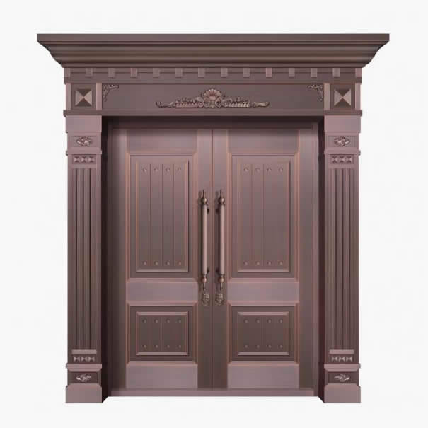 別墅雙開(kāi)銅門